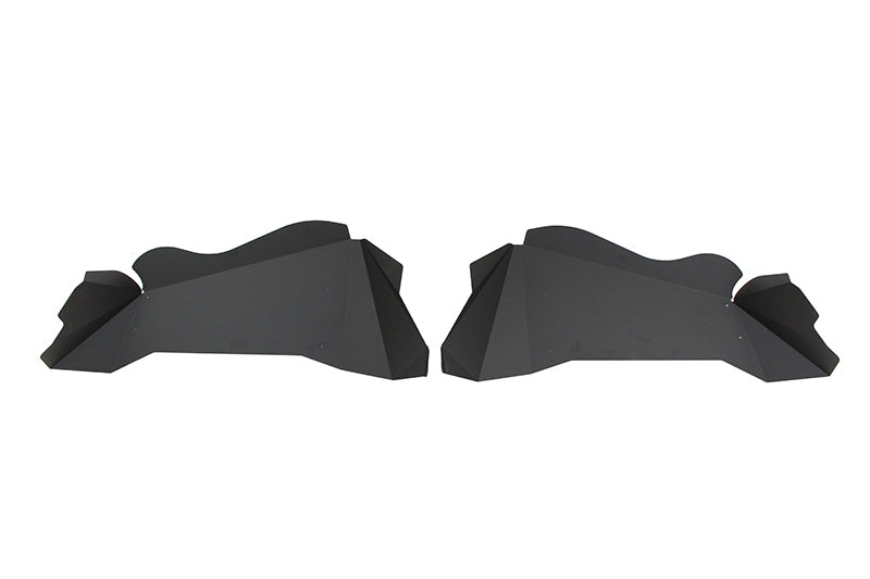 Fishbone Offroad 07-18 Jeep Wrangler JK Aluminum Rear Inner Fenders - Black Powercoat FB33007R FB33007R Photo - Primary