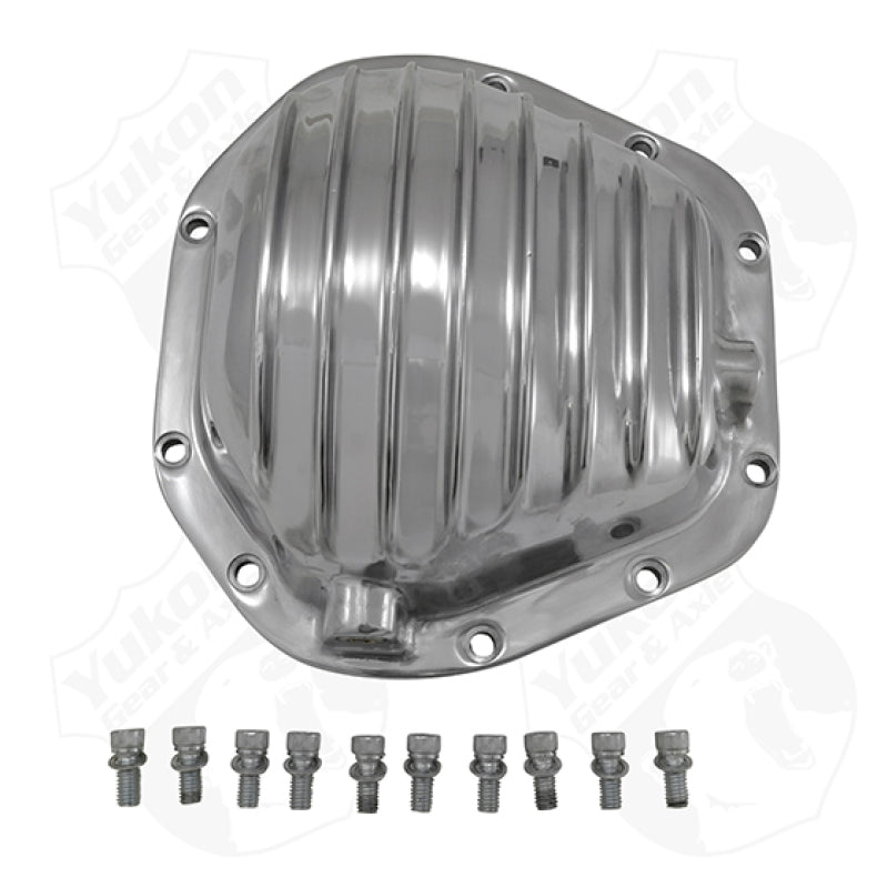 Yukon Gear & Axle Yukon Gear Polished Aluminum Replacement Cover For Dana 60 YP C2-D60-STD YP C2-D60-STD Photo - Primary