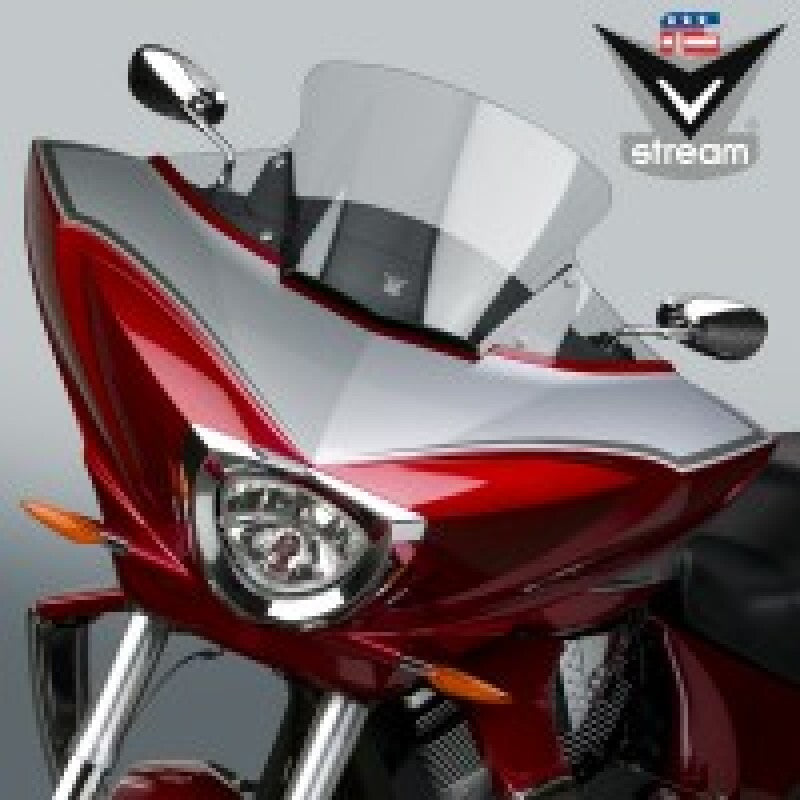 National Cycle 10-17 Victory Cross Country/Tour/8-Ball/Magnum V Stream Tall Windshield-Clear N20700 N20700 User 1