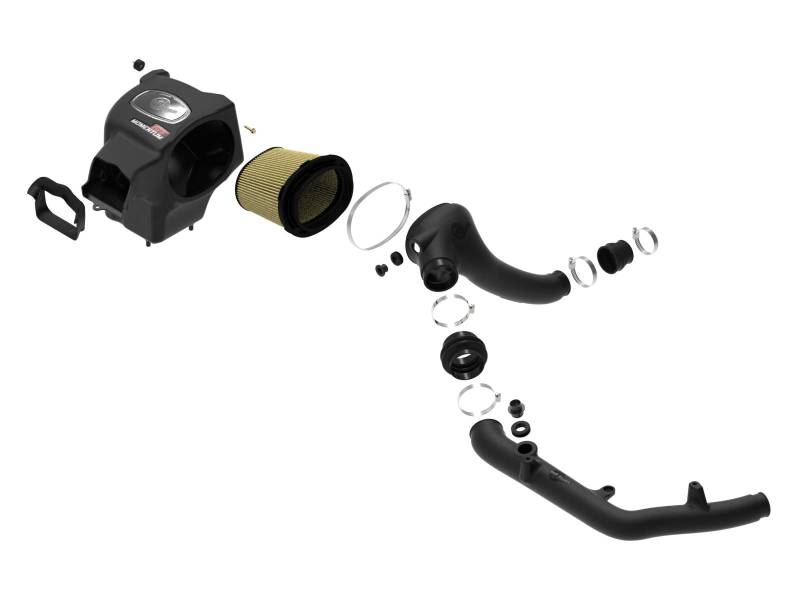 aFe Momentum GT Cold Air Intake System w/ Pro GUARD7 2021+ Ford Bronco V6-2.7L 50-70081G 50-70081G Photo - Unmounted