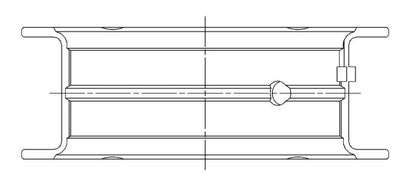 ACL Race Series Main Bearings Nissan RB25/RB30 Size: STD 7M2394HX-STD Technical Drawing