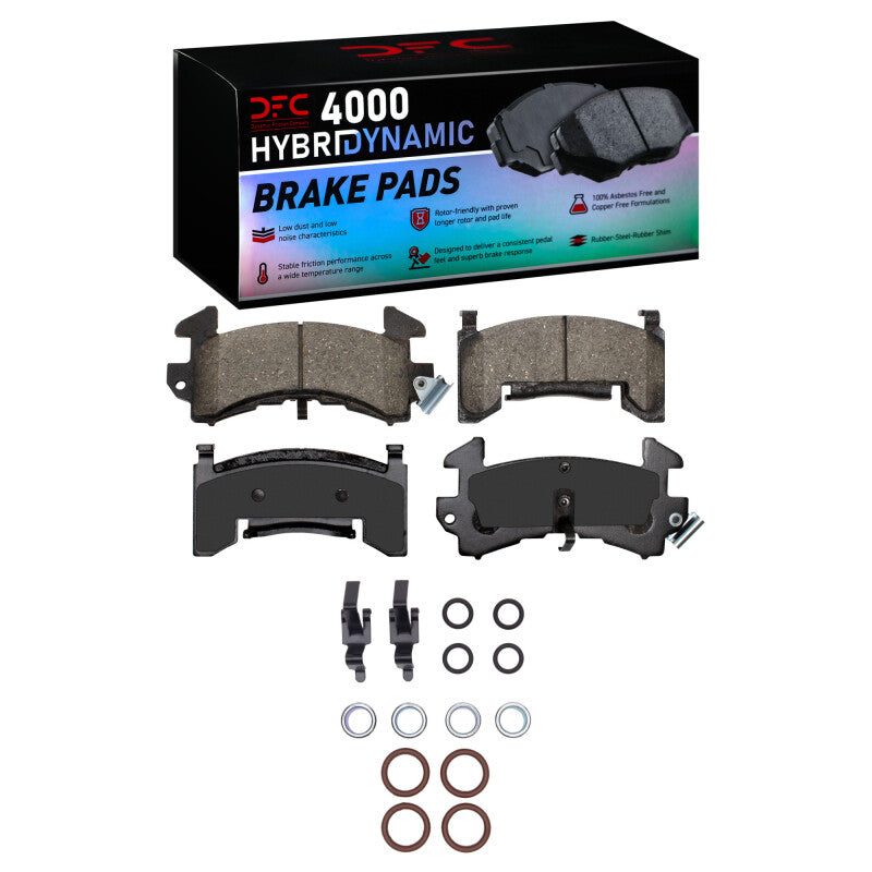 DFC DFC 4000 HybriDynamic Brake Pads Brakes, Rotors & Pads Brake Pads - OE main image