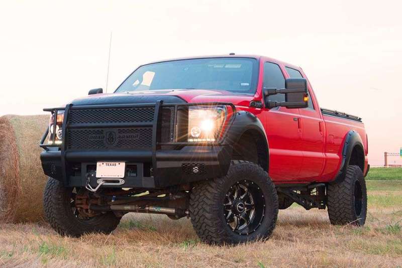 Road Armor 11-16 Ford F-250 Vaquero Front Bumper Full Guard - Tex Blk 611VF6B 611VF6B Photo - Primary