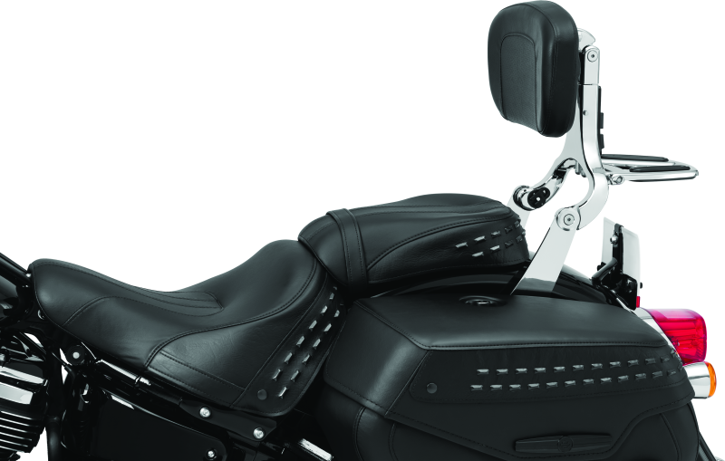 Kuryakyn Fixed Mounts Mp Backrest-Chr 7080 7080 User 1