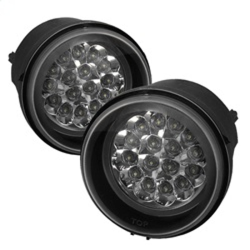Spyder Dodge Charger 06-10/Caliber 07-12 LED Fog Lights w/Switch Clear FL-LED-DCH05-C 5015563 5015563 Photo - Primary