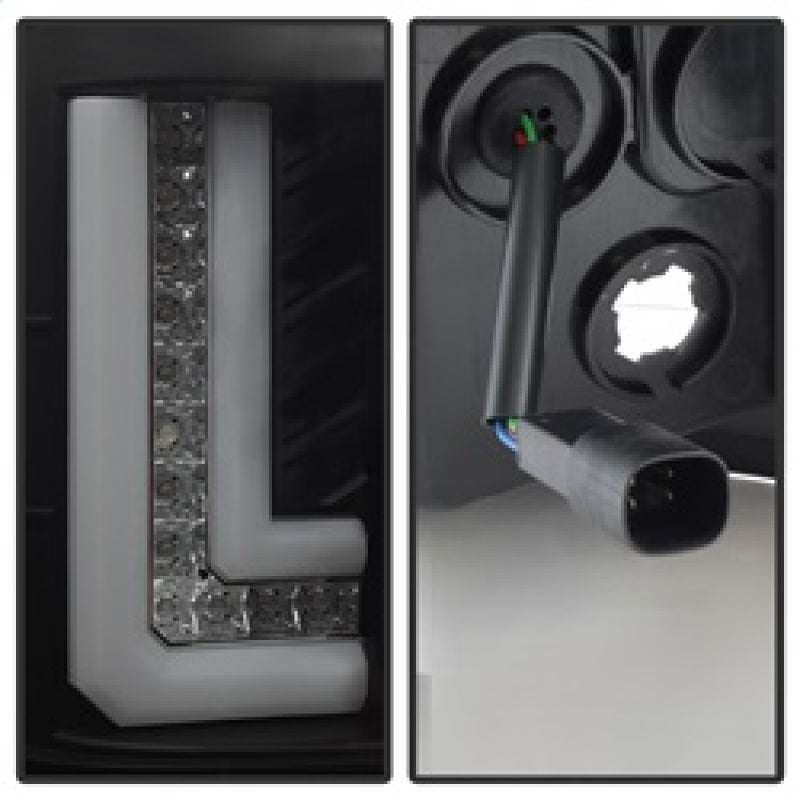 Spyder GMC Sierra 2016-2017 Light Bar LED Tail Lights - Black ALT-YD-GS16-LED-BK 5083777 5083777 Photo - Unmounted