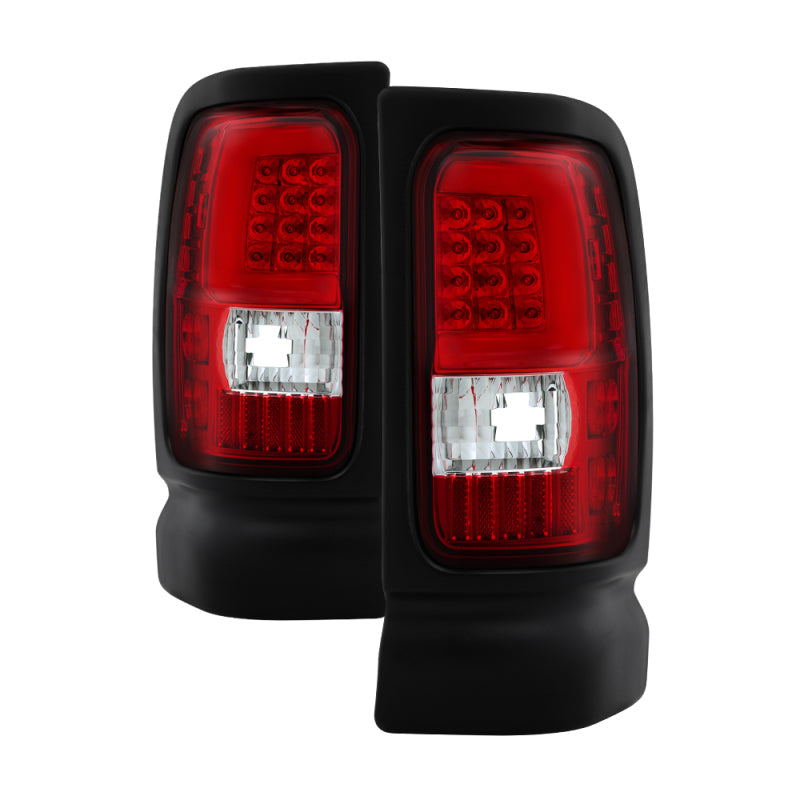 SPYDER xTune Dodge Ram 1500 94-01 Tail Lights - Light Bar LED - Black ALT-ON-DRAM94V3-LBLED-RC 9038891 9038891 Photo - Primary