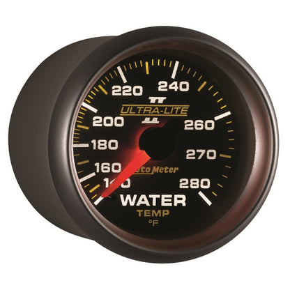 Autometer Ultra-Lite II 52mm 140-280 Deg F Mechanical Water Temp Gauge 4931 4931 User 6