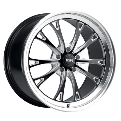 Weld S113 20X11 Belmont 5X120 ET40 BS7.6 Gloss Black MIL Dia 72.56 S11301121P40 S11301121P40 Photo - Primary