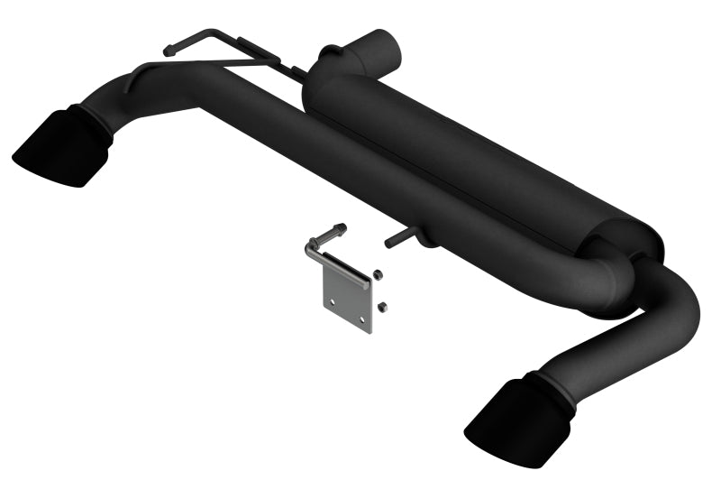 Borla 21-22 Ford Bronco 2.3L 4WD Touring Axle Back Exhaust w/ Black Coated Tips 11973CB 11973CB Photo - Primary