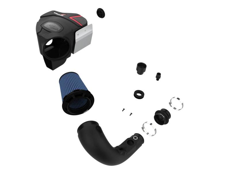 aFe Momentum GT Cold Air Intake System w/Pro 5R Filter 19-21 BMW 330i B46/B48 50-70061R 50-70061R Photo - Unmounted