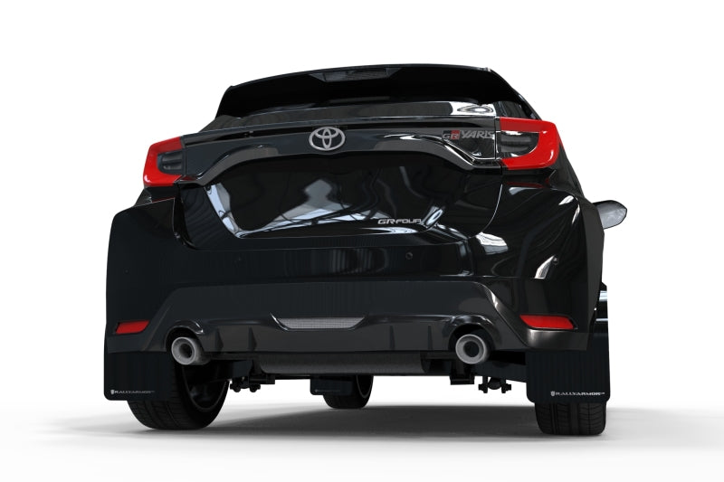 Rally Armor 20-22 Toyota GR Yaris Hatchback Black Mud Flap w/ Grey Logo MF74-UR-BLK/GRY MF74-UR-BLK/GRY User 1
