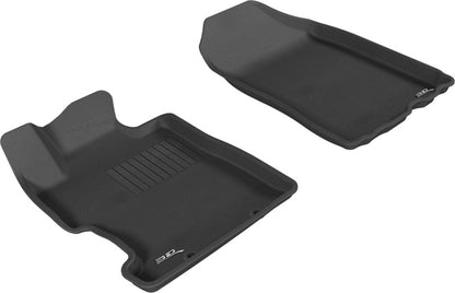 3D MAXpider 2006-2011 Honda Civic Kagu 1st Row Floormat - Black L1HD01211509 L1HD01211509 Photo - Primary