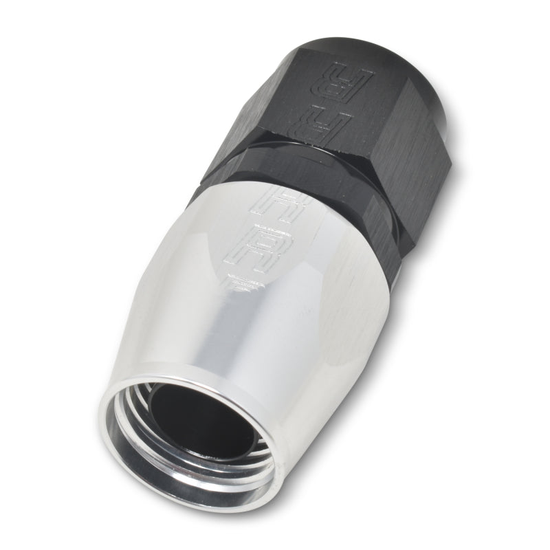 Russell Full Flow Straight Hose Ends - Black / Silver 610053 Photo - out of package