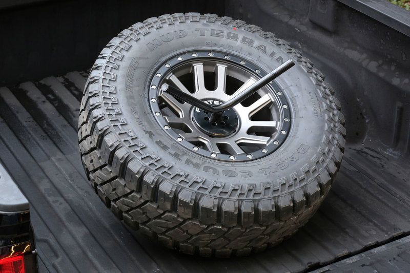 Fabtech Spare Tire Carrier FTT10002BK Photo - lifestyle view
