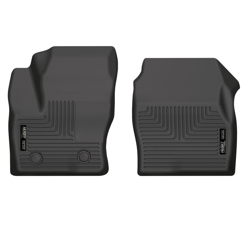 Husky Liners 20-22 Ford Transit Connect WeatherBeater Black Front Floor Liners 13351 13351 Photo - Primary
