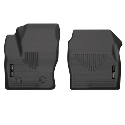 Husky Liners 20-22 Ford Transit Connect WeatherBeater Black Front Floor Liners 13351 13351 Photo - Primary
