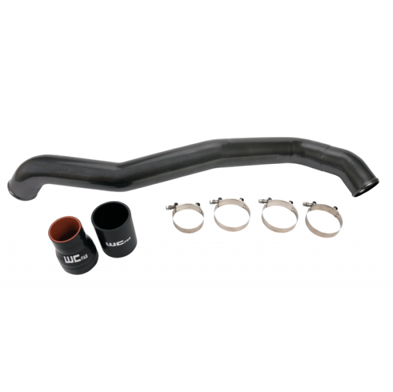 Wehrli 11-16 Chevrolet 6.6L LML Duramax Driver Side 3in Intercooler Pipe - Mica Grey WCF100353-MICG WCF100353-MICG User 1