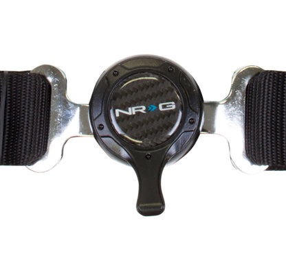 NRG 4 Point Seat Belt Harness / Cam Lock- Black SBH-4PCBK Photo - Primary