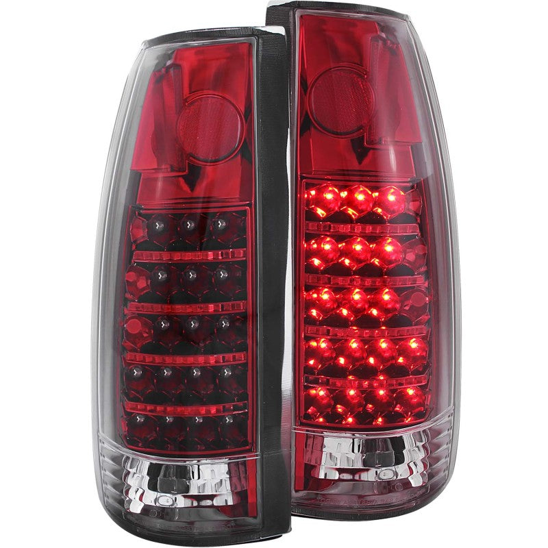 Anzo 1999-2000 Cadillac Escalade LED Tail lights Red/Clear 311079 Photo - Primary