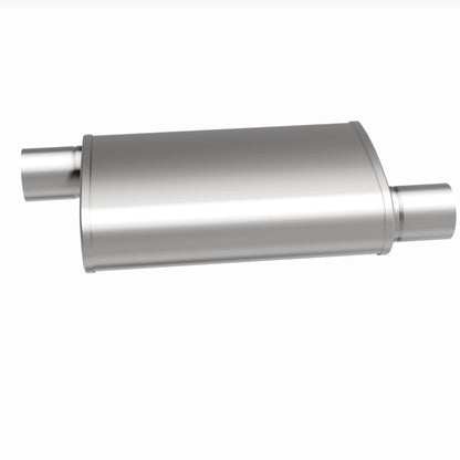 MagnaFlow 4" X 9" Oval Offset/Offset XL Multi-Chamber Performance Muffler 13236 360 Degree Image Set