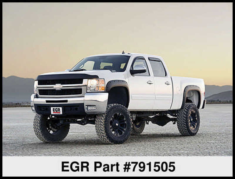 EGR 07-13 Chev Silverado 6-8ft Bed Bolt-On Look Fender Flares - Set - Matte 791505 791505 Thumbnail