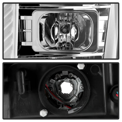 Spyder Ford F250/350/450 11-16 V2 High-Power LED Headlights-White Light Bar-Chrome PRO-YD-FS11V2PL-C 5087881 5087881 Photo - Unmounted