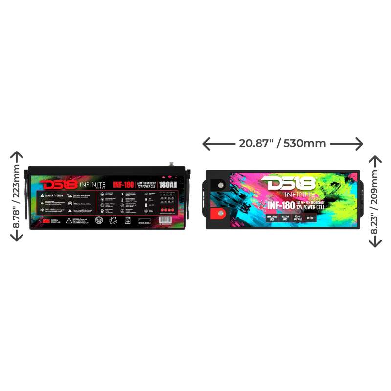 DS18 DSE Infinite AGM Power Cell Batteries Batteries, Starting & Charging Batteries main image