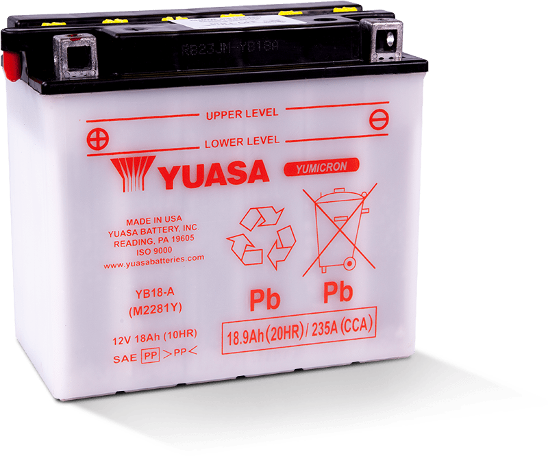 Yuasa Battery Yuasa Yb18-A Yuasa Battery YUAM2281Y YUAM2281Y User 1