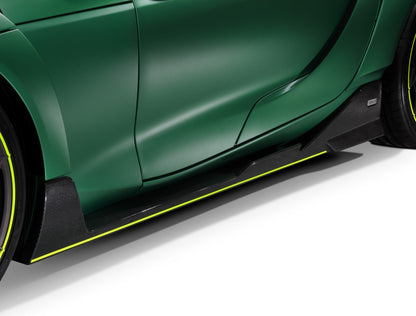 TOM'S Racing Dry Carbon Side Diffuser - 2020+ Toyota GR Supra