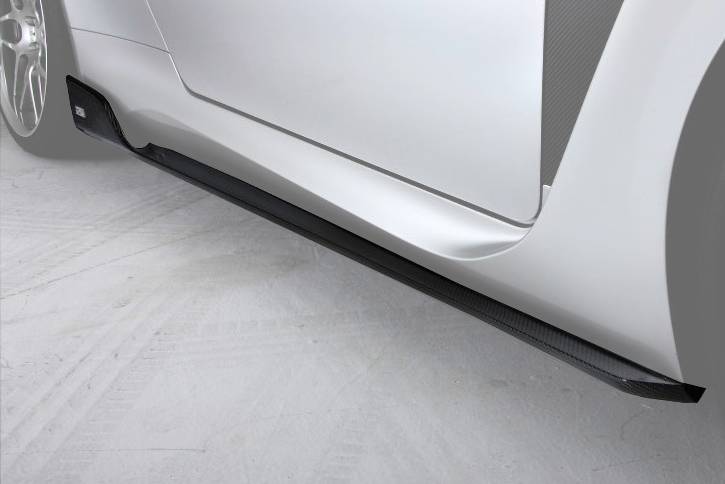 TOM'S Racing Side Diffuser FRP (Unpainted) - 2015-2019 Lexus RCF