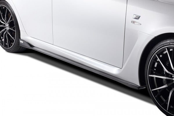 TOM'S Racing Carbon Side Step - 2008-2014 Lexus ISF