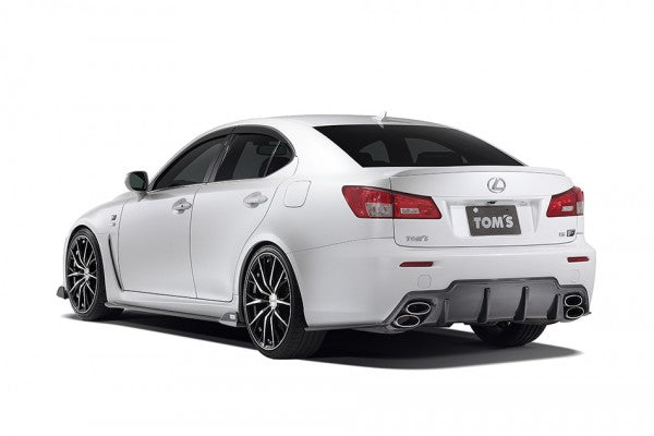 TOM'S Racing Carbon Side Step - 2008-2014 Lexus ISF