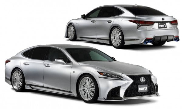 TOM'S Racing Side Diffuser - 2018+ Lexus LS500 (FRP-Unpainted)