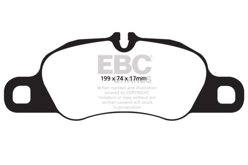 EBC Disc Brake Pad Set DP42057R Photo - Primary
