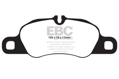 EBC Disc Brake Pad Set DP42057R Photo - Primary