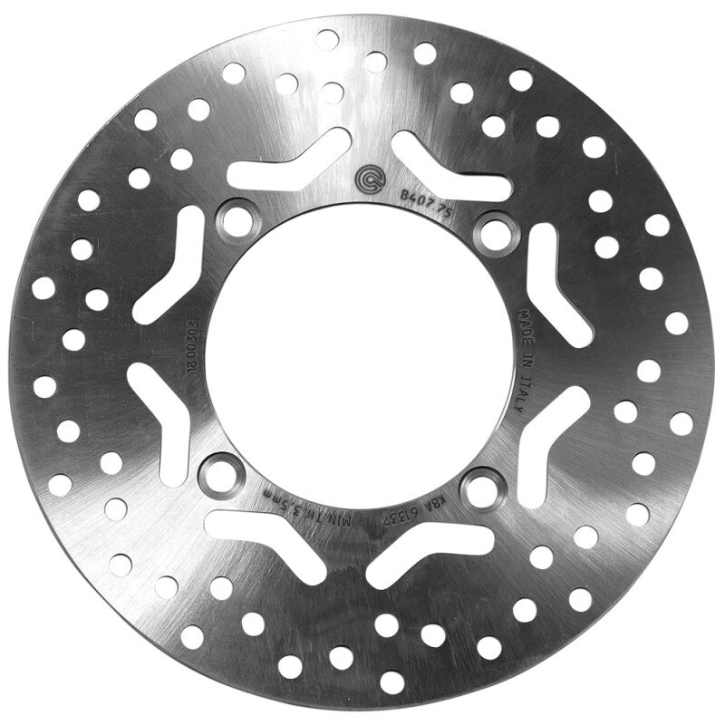Brembo OE 98-02 Honda Pantheon 125CC/01-04 Honda NSS Jazz 250CC 240x4mm Brake Disc - Front Fixed 68B40775 68B40775 User 1