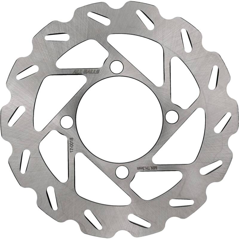 All Balls Racing 06-09 Yamaha 450 RHINO Brake Disc Front 18-0018 18-0018 Photo - Primary