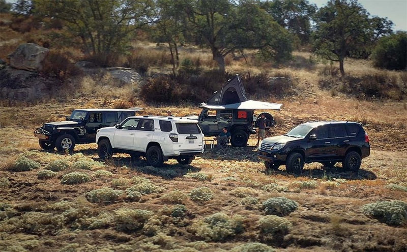 MagnaFlow Toyota 4Runner Overland Series Cat-Back Performance Exhaust System 19546 Photo - Mounted