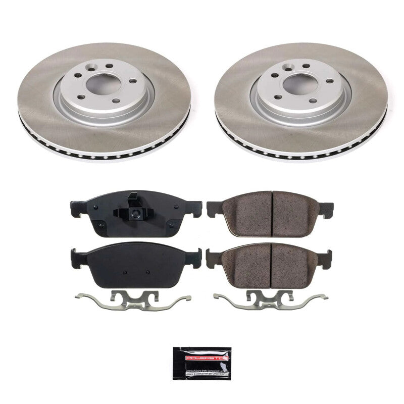 PowerStop Power Stop 14-18 Ford Transit Connect Front Semi-Coated Rotor Kit SC6349 SC6349 Photo - Primary