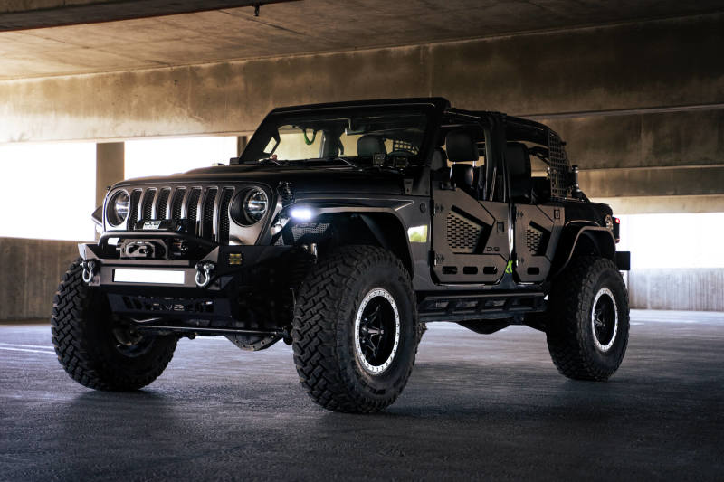 DV8 Offroad 18-23 Jeep Wrangler JL Slim Fender Flares FDJL-07 FDJL-07 Photo - Primary