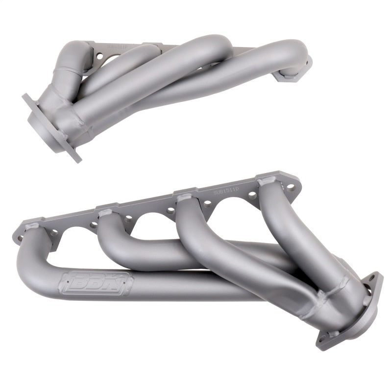 BBK Performance 79-93 Mustang 351 Swap 1-5/8 Shorty Headers Chrome 1511 Photo - Primary