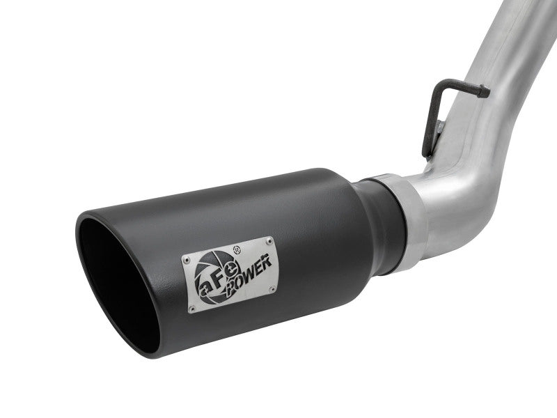 aFe  POWER -B Large Bore-HD 4" 409 SS DPF-Back Exhaust System 49-44080-B Photo - Close Up