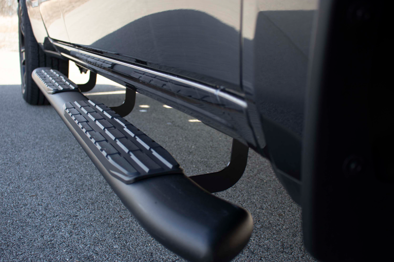 Fishbone Offroad 2019+ Dodge Ram 1500 Quad Cab Oval Side Steps - Black Textured FB21374 FB21374 Photo - lifestyle view