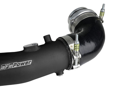 aFe BladeRunner 2.5-3in Hot Side Charge Pipe Black 20-21 BMW Z4 M40i (G29) L6-3.0L (t) B58 46-20408-B 46-20408-B Photo - Unmounted