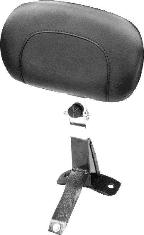 Mustang Motorcycle Mustang 08-21 Harley FL Touring Driver Backrest Kit - Black 79067 79067 Photo - Primary