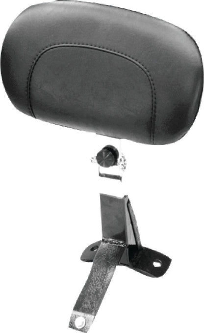 Mustang Motorcycle Mustang 08-21 Harley FL Touring Driver Backrest Kit - Black 79067 79067 Photo - Primary