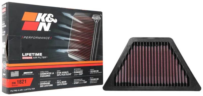 K&N Engineering K&N 20-21 BMW R18 1802cc Replacement Air FIlter BM-1821 BM-1821 Photo - out of package