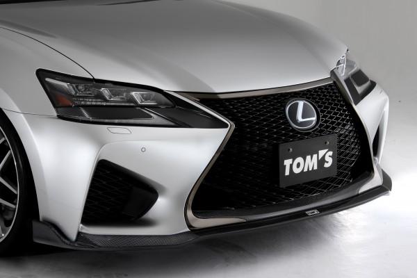 TOM'S Racing Front Diffuser for 2016+ Lexus GSF (FRP- Unpainted)