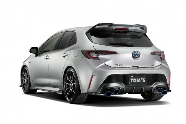TOM'S Racing Rear Bumper Diffuser for 2019-2022 Toyota Corolla Hatchback